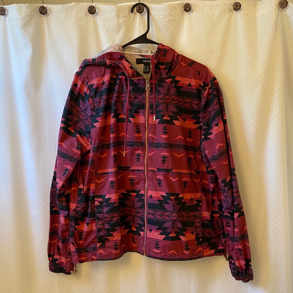 Forever 21 Tribal Red Jacket